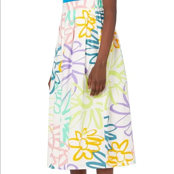 Gorman Daisy Crush Colorful Culotte Wide Leg Pants - Picture 3 of 3